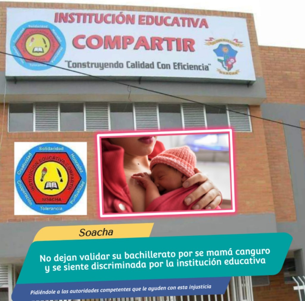 «No dejan validar su bachillerato por ser mamá canguro&nbsp;🦘»