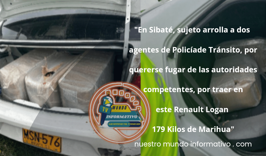 ¡Captura e incautación en sector de&nbsp;Sibaté!