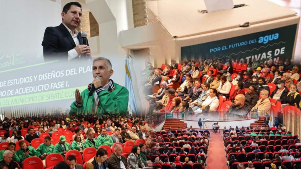 ¡Sibaté presenta proyecto para garantizar el suministro de agua durante 25 años en el&nbsp;municipio!